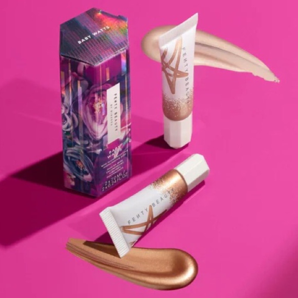 Fenty Beauty Baby Watts Mini Fluid Freestyle Highlighter Duo